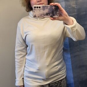 White Turtleneck